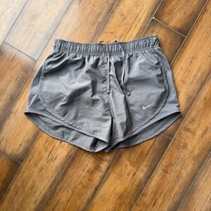 Nike DriFit shorts, brief lined, Drawstring, Size Small, inside back pocket,